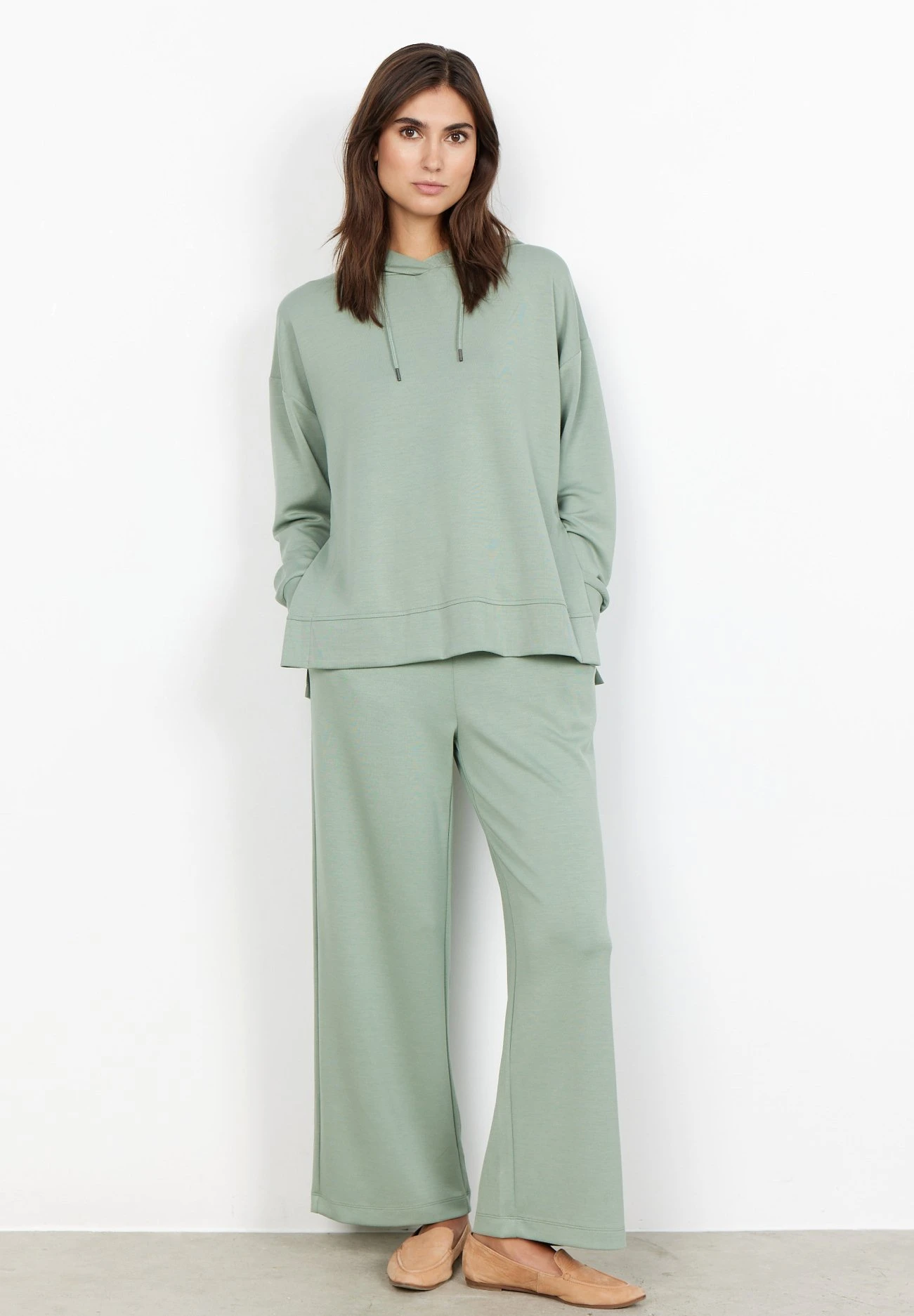 Soyaconcept Sc Banu - Hoodie - Moss Green 4 Soyaconcept Sc Banu - Hoodie - Moss Green - Afbeelding 4