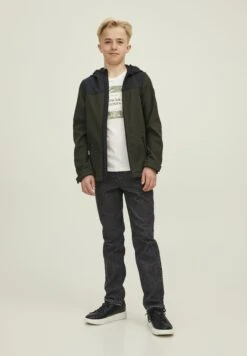Jack & Jones Junior Jjemarvin Hood- Jas - Rosin