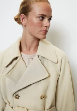 Marc O'Polo Midi Length Details - Trenchcoat - Jonesboro Cream -Modex Winkel 1c41e9778d424ed0887ef6b34c8ff1fd