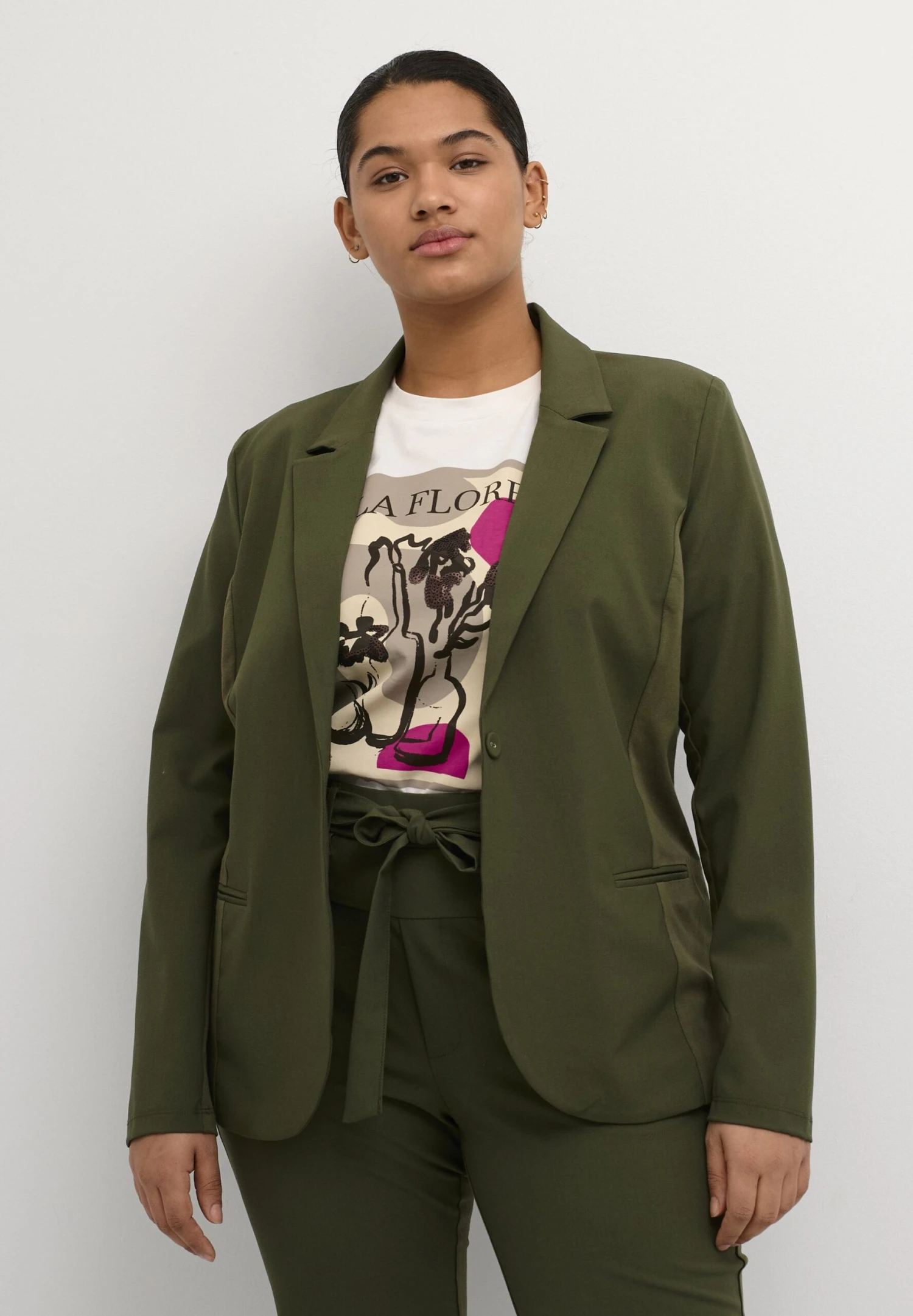 Jia- Blazer - Grape Leaf 1 Jia- Blazer - Grape Leaf