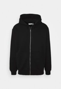 WEEKDAY Standard Zip Hoodie - Sweater Met Rits - Black -Modex Winkel 1e72f00b7ac04a4ba04c7cfc5f6f832a