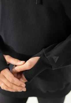 Next Active Longline Overhead Standard - Hoodie - Black