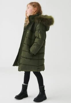 Next Long- Winterjas - Khaki Green -Modex Winkel 1f45672df35843cea0d3b1ed6688d2ea