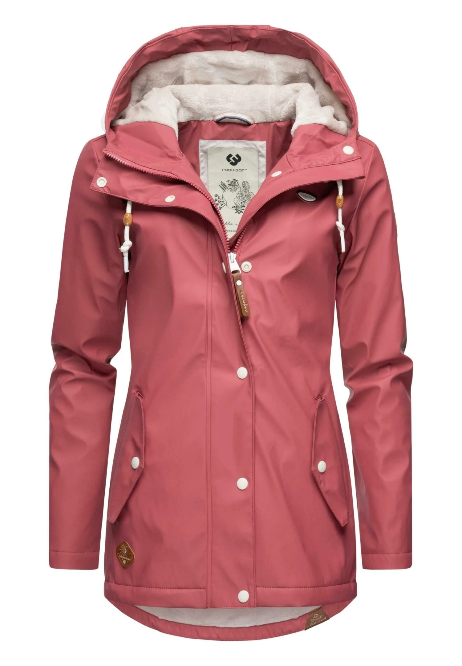 Ragwear Marge - Regenjas - Rose 4 Ragwear Marge - Regenjas - Rose - Afbeelding 4