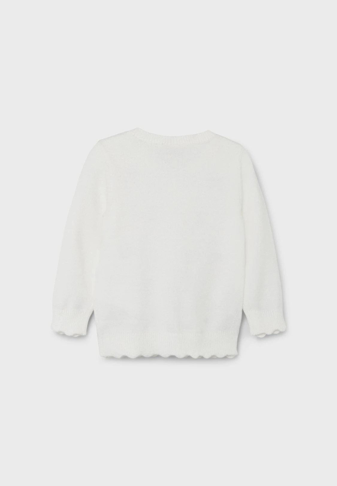 NAME IT Nmfdelana Ls - Vest - Bright White 2 NAME IT Nmfdelana Ls - Vest - Bright White - Afbeelding 2