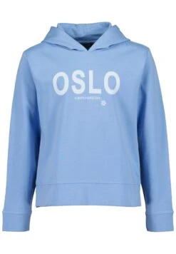 Blue Seven Basic - Hoodie - Hl Blau