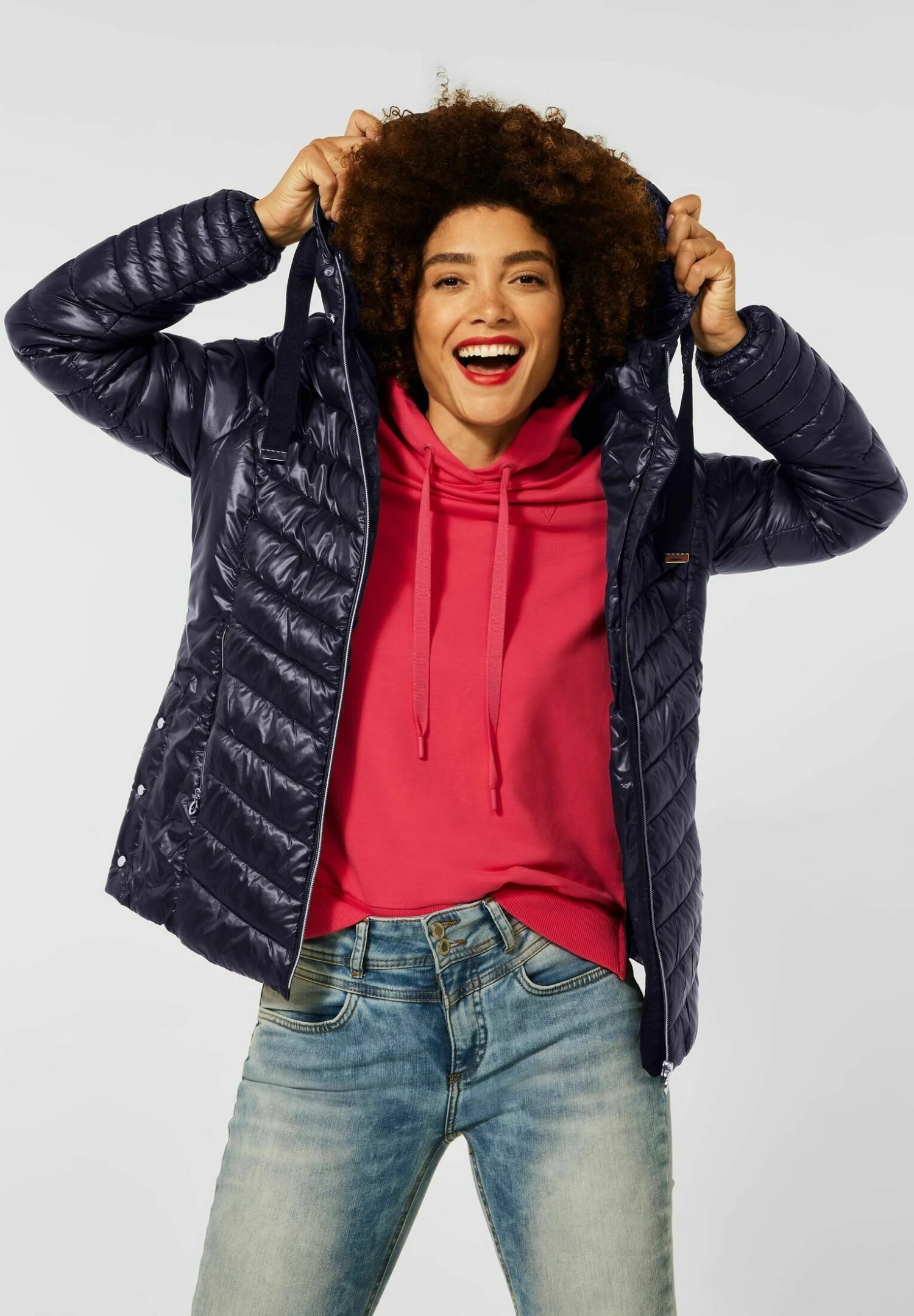 STREET ONE Winterjas - Blau 1 STREET ONE Winterjas - Blau