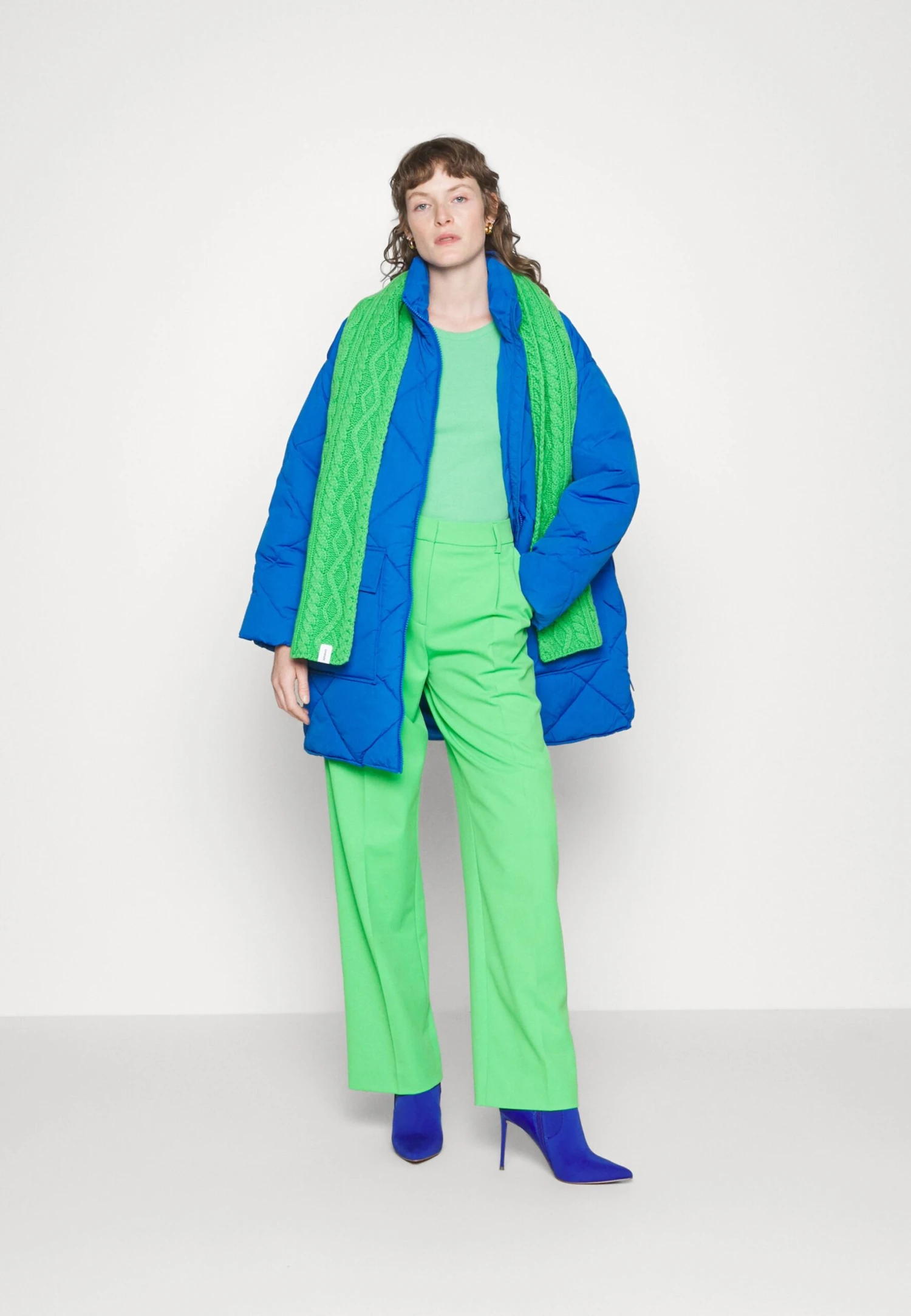 Selected Femme Slfheidi Puffer Jacket - Winterjas - Princess Blue 2 Selected Femme Slfheidi Puffer Jacket - Winterjas - Princess Blue - Afbeelding 2