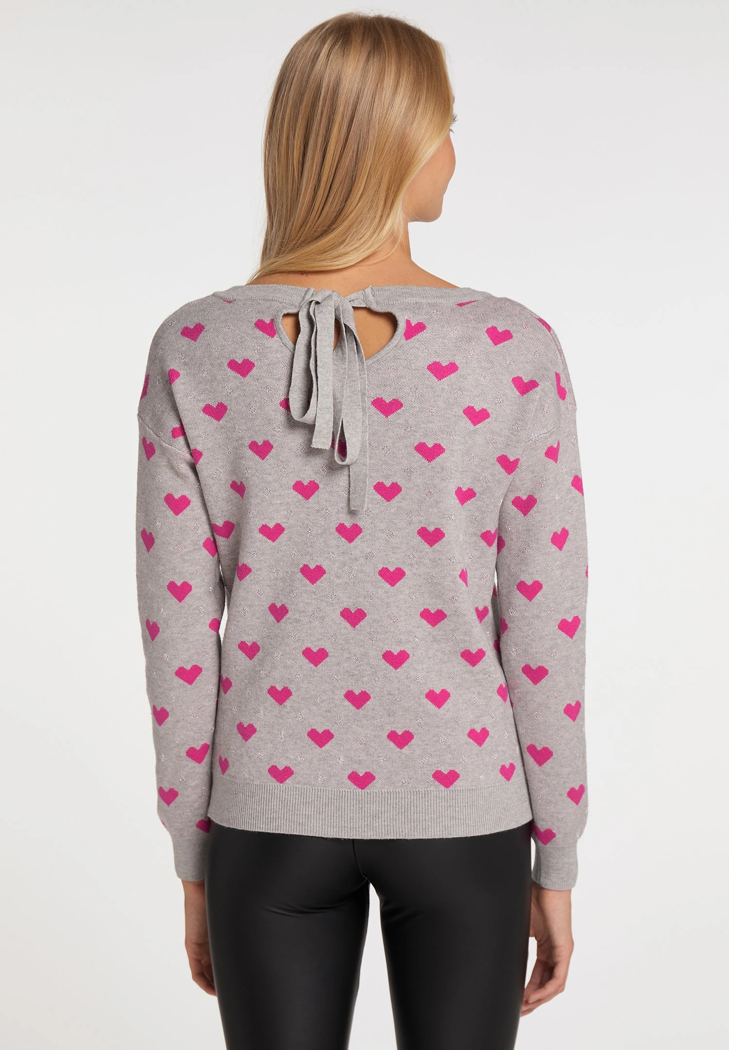 Mymo At Night Nolie - Trui - Grau Mehrfarbig 3 Mymo At Night Nolie - Trui - Grau Mehrfarbig - Afbeelding 3