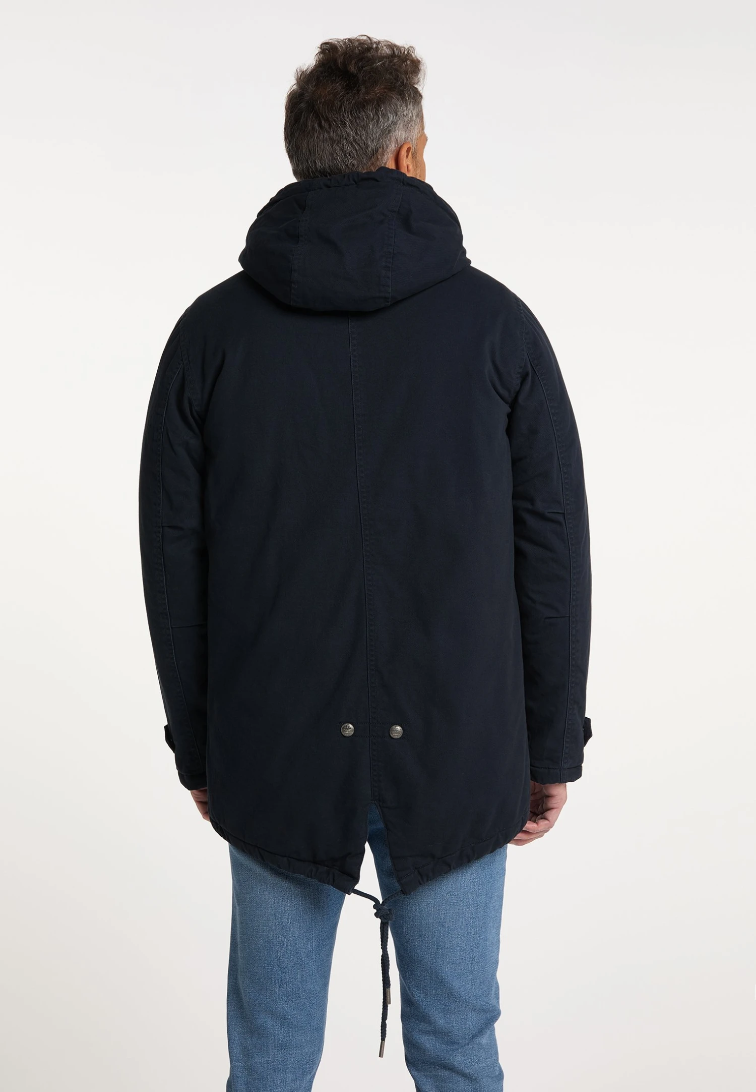 Dreimaster Gaya - Winterjas - Marine 3 Dreimaster Gaya - Winterjas - Marine - Afbeelding 3