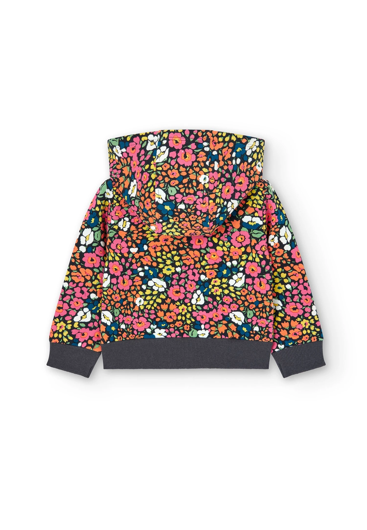 BOBOLI Printed Bci - Sweater Met Rits - Print 2 BOBOLI Printed Bci - Sweater Met Rits - Print - Afbeelding 2