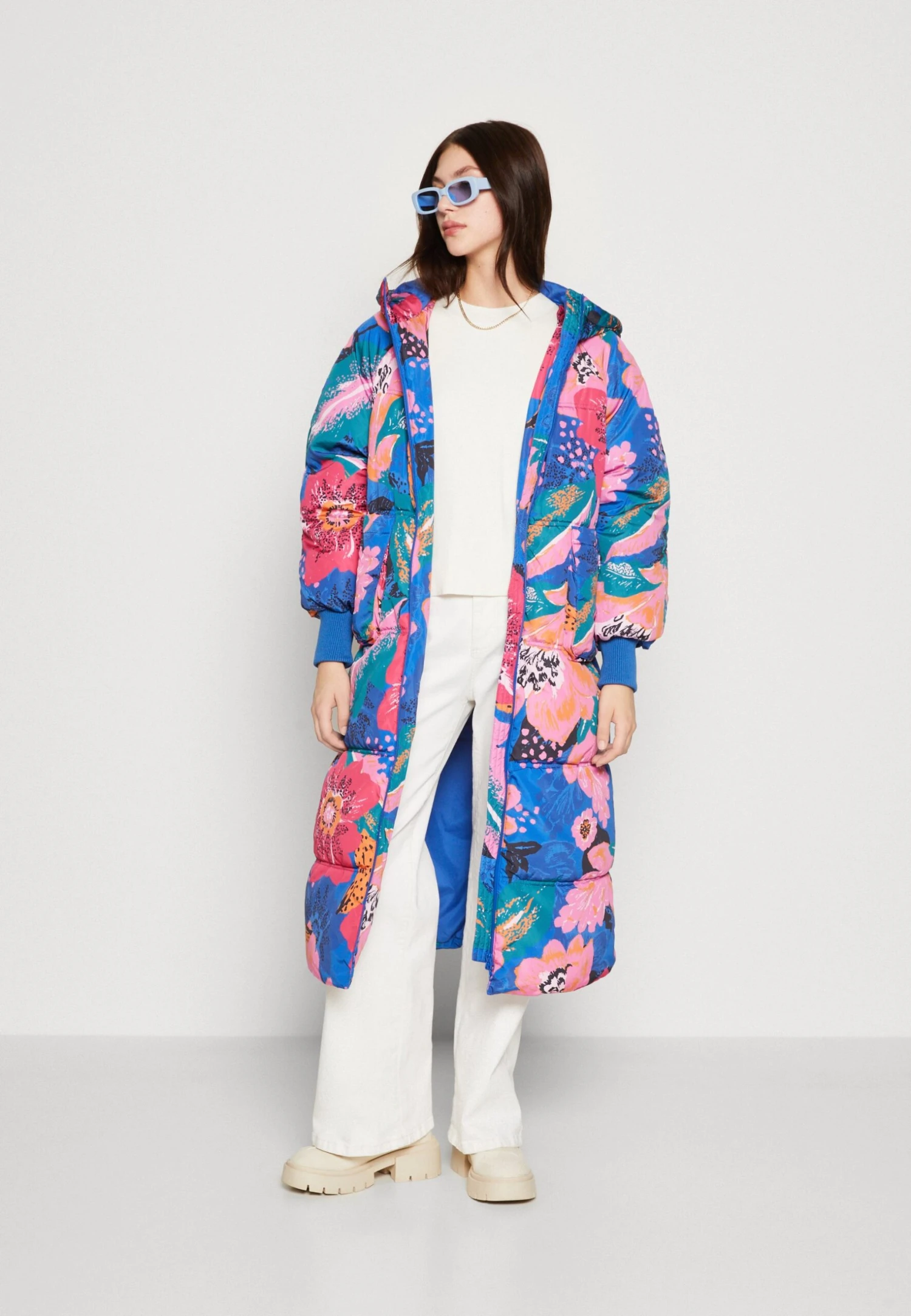 Yassimilly Padded Coat - Winterjas - Blue Iolite/Milana 2 Yassimilly Padded Coat - Winterjas - Blue Iolite/Milana - Afbeelding 2