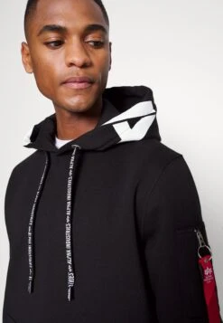Alpha Industries Hoody - Hoodie - Black -Modex Winkel 257ead170c7a47639d82cd8bb39a3ae0