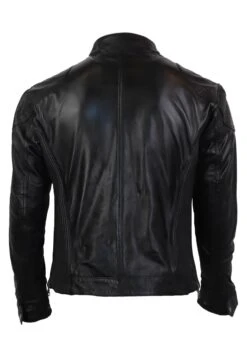 Milan - Leren Jas - Schwarz -Modex Winkel 25e3e8e524ac4e938d48862ce0b3692a