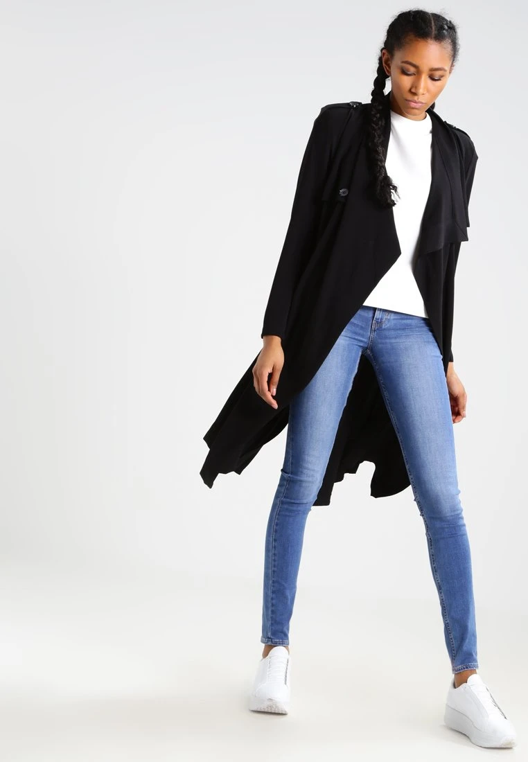 Object Objannlee L/S Noos - Trenchcoat - Black 2 Object Objannlee L/S Noos - Trenchcoat - Black - Afbeelding 2