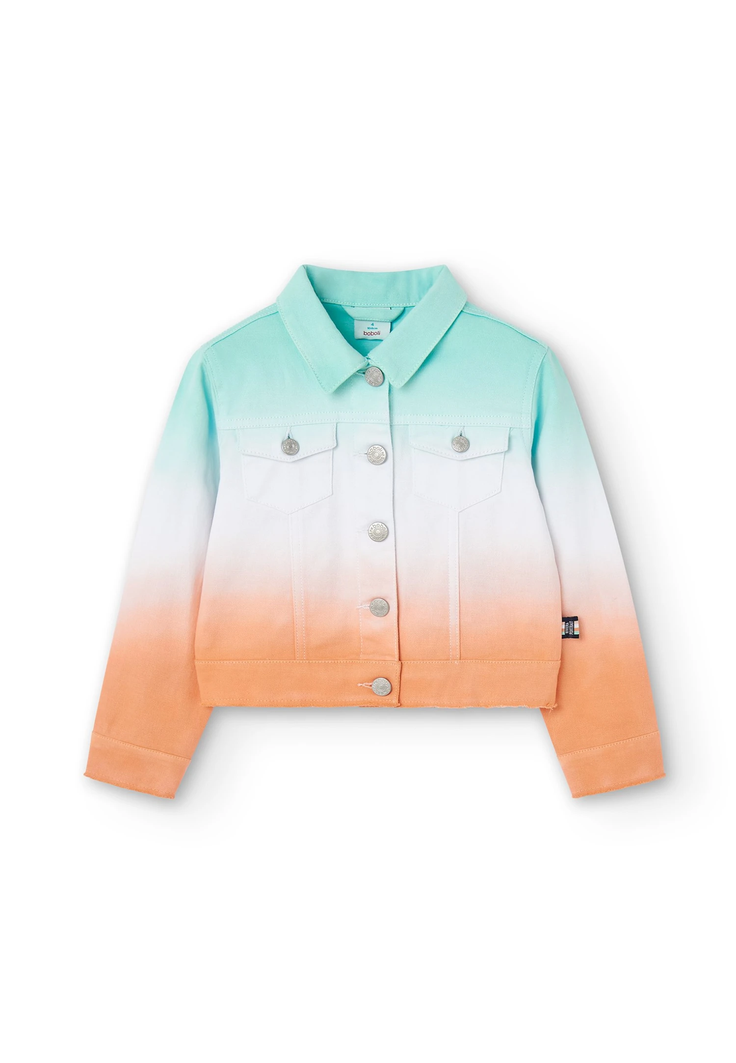 BOBOLI Stretch Twill- Spijkerjas - Peach 2 BOBOLI Stretch Twill- Spijkerjas - Peach - Afbeelding 2