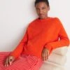 Boss Febisan Alpaca Wool Mix - Trui - Bright Orange