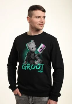 Marvel Neon Baby Groot - Sweater - Black -Modex Winkel 277db512cd1344e0a7f494a0f919f390