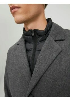 JACK&JONES Premium Jjtommy Insert Coat - Mantel - Grey Melange -Modex Winkel 28929412838e42059cce060c78005c44