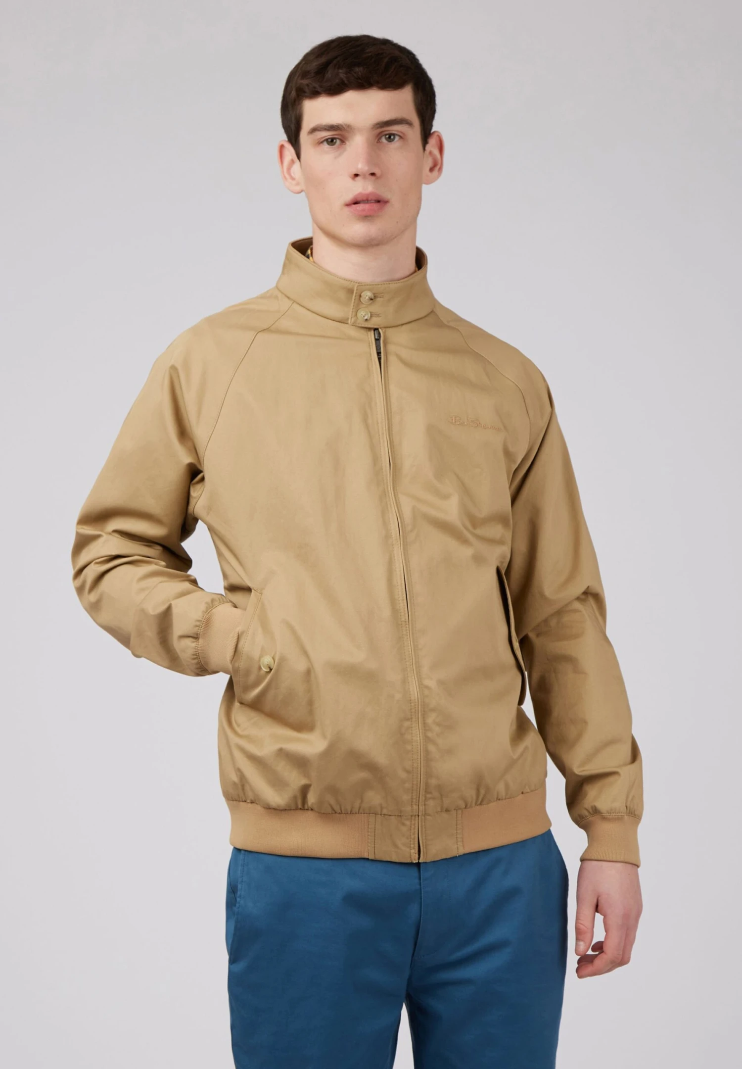 Ben Sherman Signature Harrington - Bomberjacks - Sand 1 Ben Sherman Signature Harrington - Bomberjacks - Sand