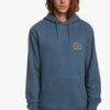 Quiksilver Timeless Spin - Hoodie - Bering Sea