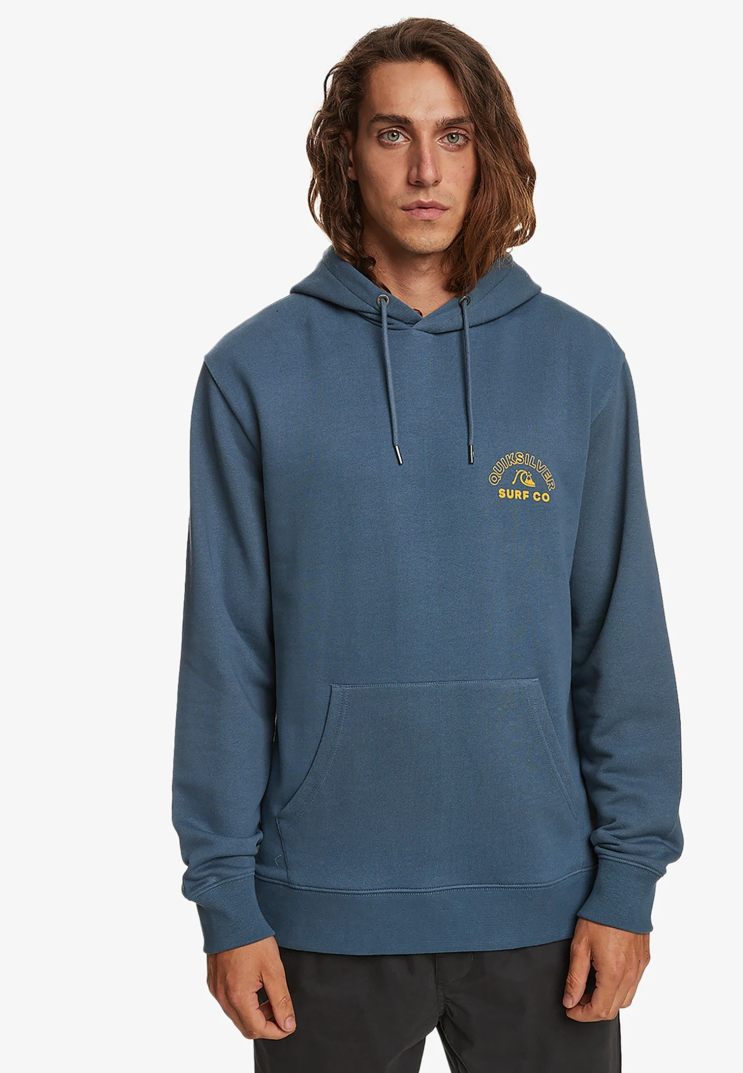 Quiksilver Timeless Spin - Hoodie - Bering Sea 1 Quiksilver Timeless Spin - Hoodie - Bering Sea