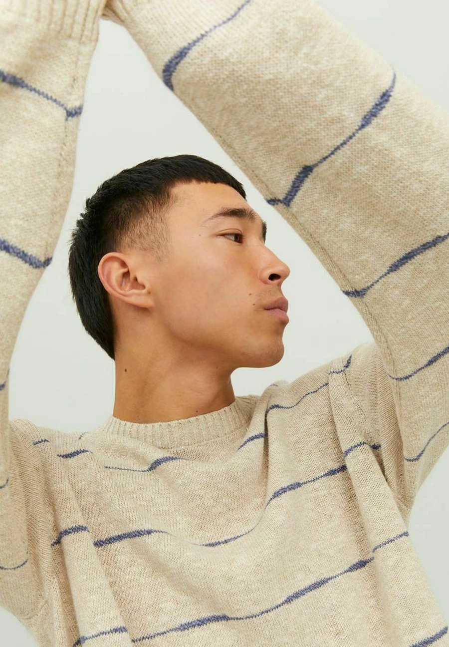 JACK&JONES Premium Trui - Oatmeal 4 JACK&JONES Premium Trui - Oatmeal - Afbeelding 4