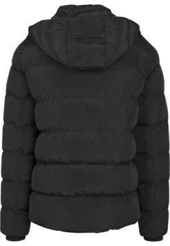 URBAN CLASSICS Hooded Puffer - Winterjas - Black -Modex Winkel 2cd26c5abf1f4425b0f2acad6d2db410
