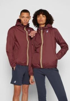 K-Way Claude Le Vrai Unisex - Lichte Jas - Red
