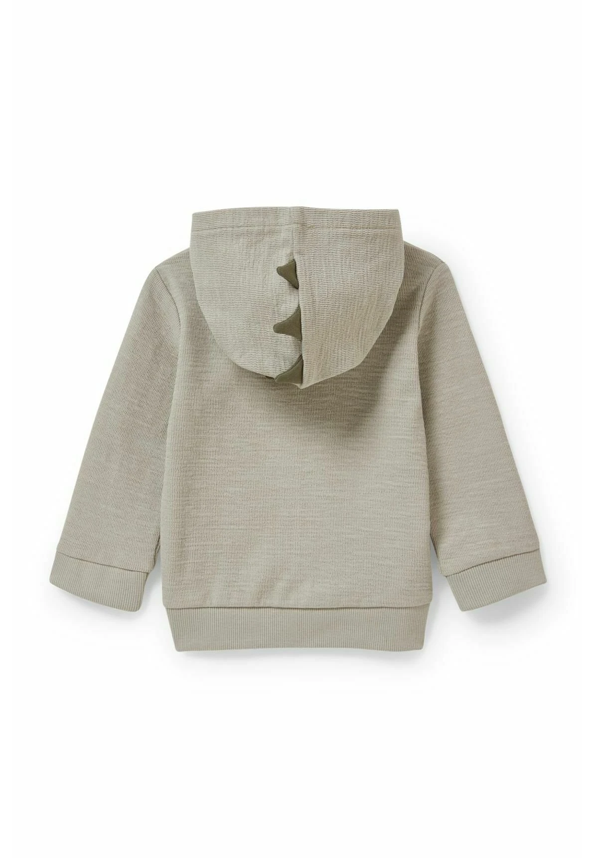 Sweater Met Rits - Gray 2 Sweater Met Rits - Gray - Afbeelding 2