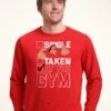 Disney BeautyThe Beast At The Gym - Sweater - Red