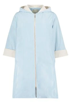 Mit Kapuze - Halflange Jas - Hellblau -Modex Winkel 2e900c782fd8413d9d53d5d53f81165e