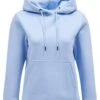 Peak Performance W Original Small Logo- Hoodie - Hellblau