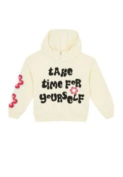 DeFacto Hoodie - Ecru