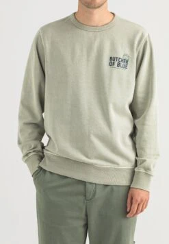 Raider Stamp Crew - Sweater - DkDelphi Green -Modex Winkel 30459bb18c814fd28d883d1420a5244f