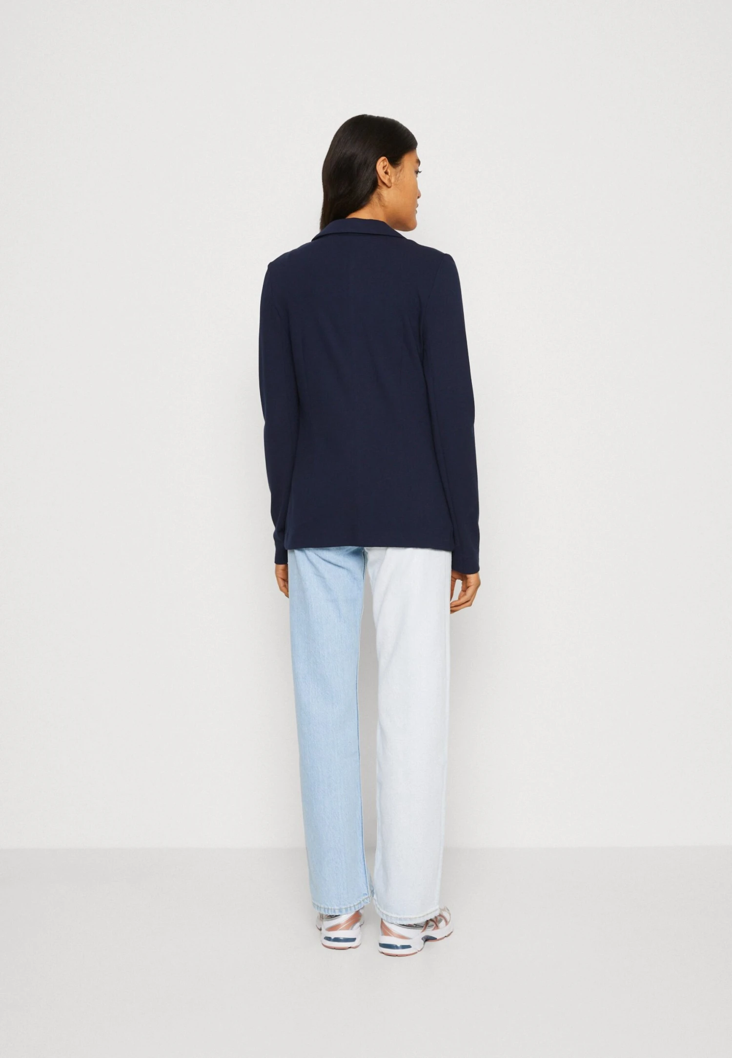 Vero Moda Tall Vmeva Slim Blazer- Blazer - Navy Blazer/Golden 3 Vero Moda Tall Vmeva Slim Blazer- Blazer - Navy Blazer/Golden - Afbeelding 3