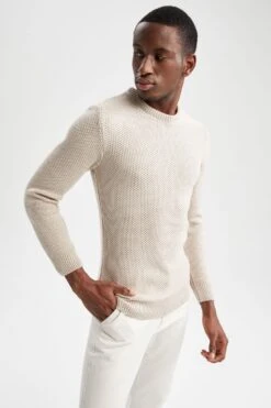 DeFacto Trui - Beige -Modex Winkel 32868c077d4048b39447dfff0fe366fd