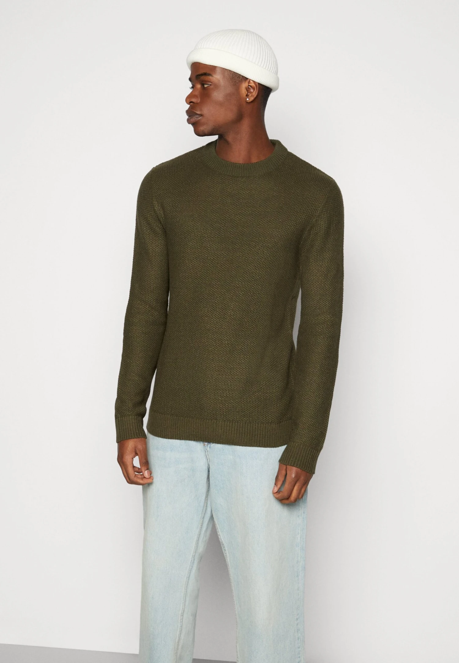 Jack & Jones Jorblake Crew Neck - Trui - Forest Night 4 Jack & Jones Jorblake Crew Neck - Trui - Forest Night - Afbeelding 4