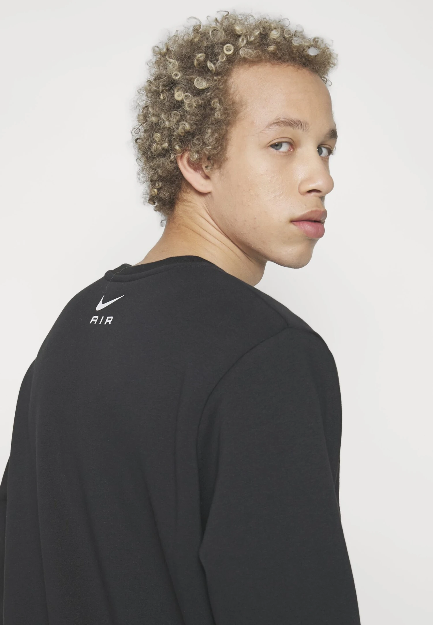 Nike Sportswear Air Crew- Sweater - Black 6 Nike Sportswear Air Crew- Sweater - Black - Afbeelding 6