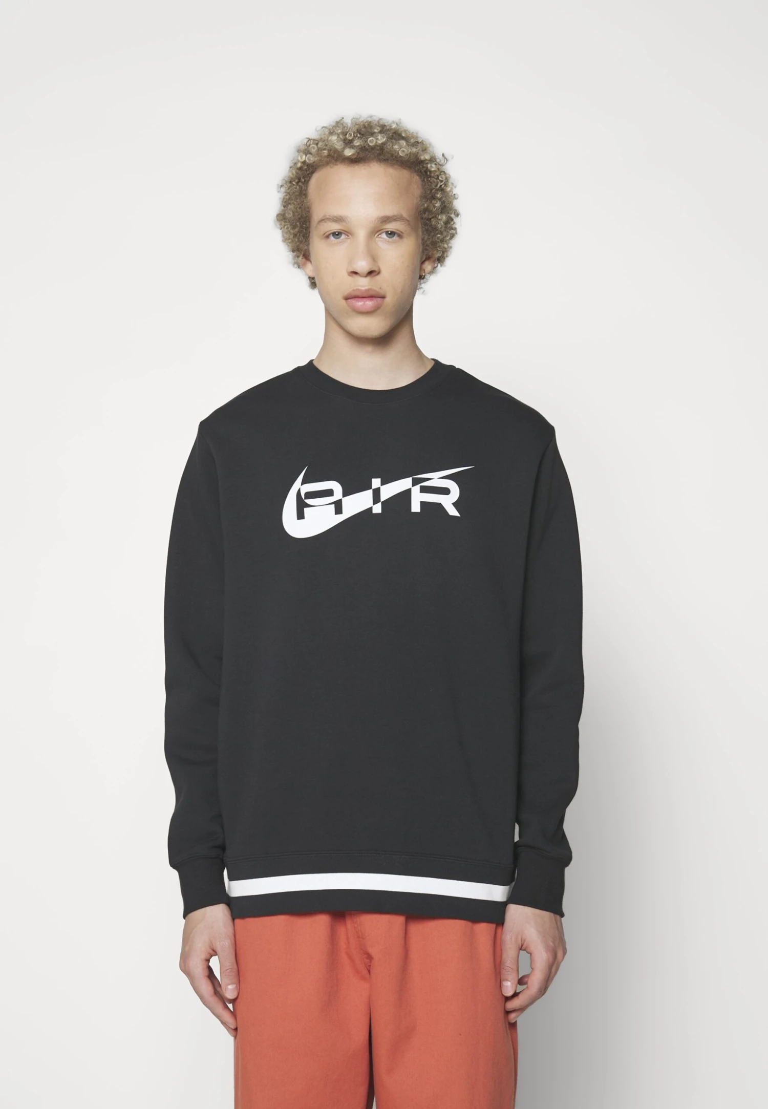 Nike Sportswear Air Crew- Sweater - Black 3 Nike Sportswear Air Crew- Sweater - Black - Afbeelding 3