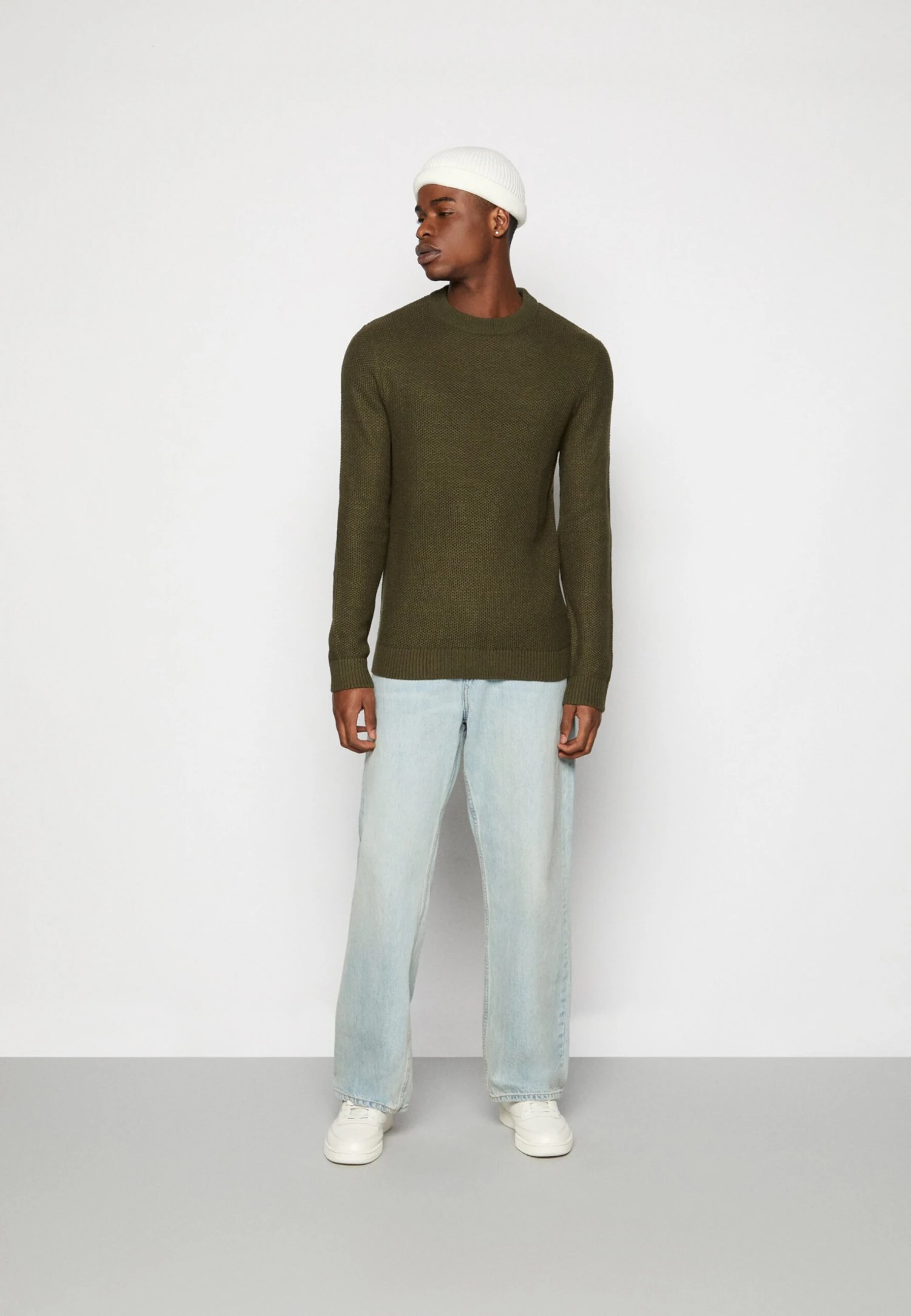 Jack & Jones Jorblake Crew Neck - Trui - Forest Night 2 Jack & Jones Jorblake Crew Neck - Trui - Forest Night - Afbeelding 2