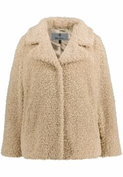 Ulla Popken Winterjas - Beige -Modex Winkel 354d2a877f64435a854d09d257cabb26