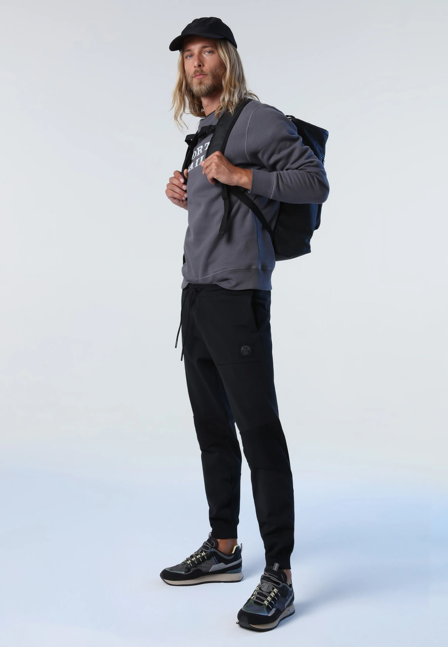 North Sails Mit Schriftzug - Sweater - Asphalt 4 North Sails Mit Schriftzug - Sweater - Asphalt - Afbeelding 4