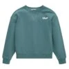 Tom Tailor Mit Textprint - Sweater - Deep Bluish Green