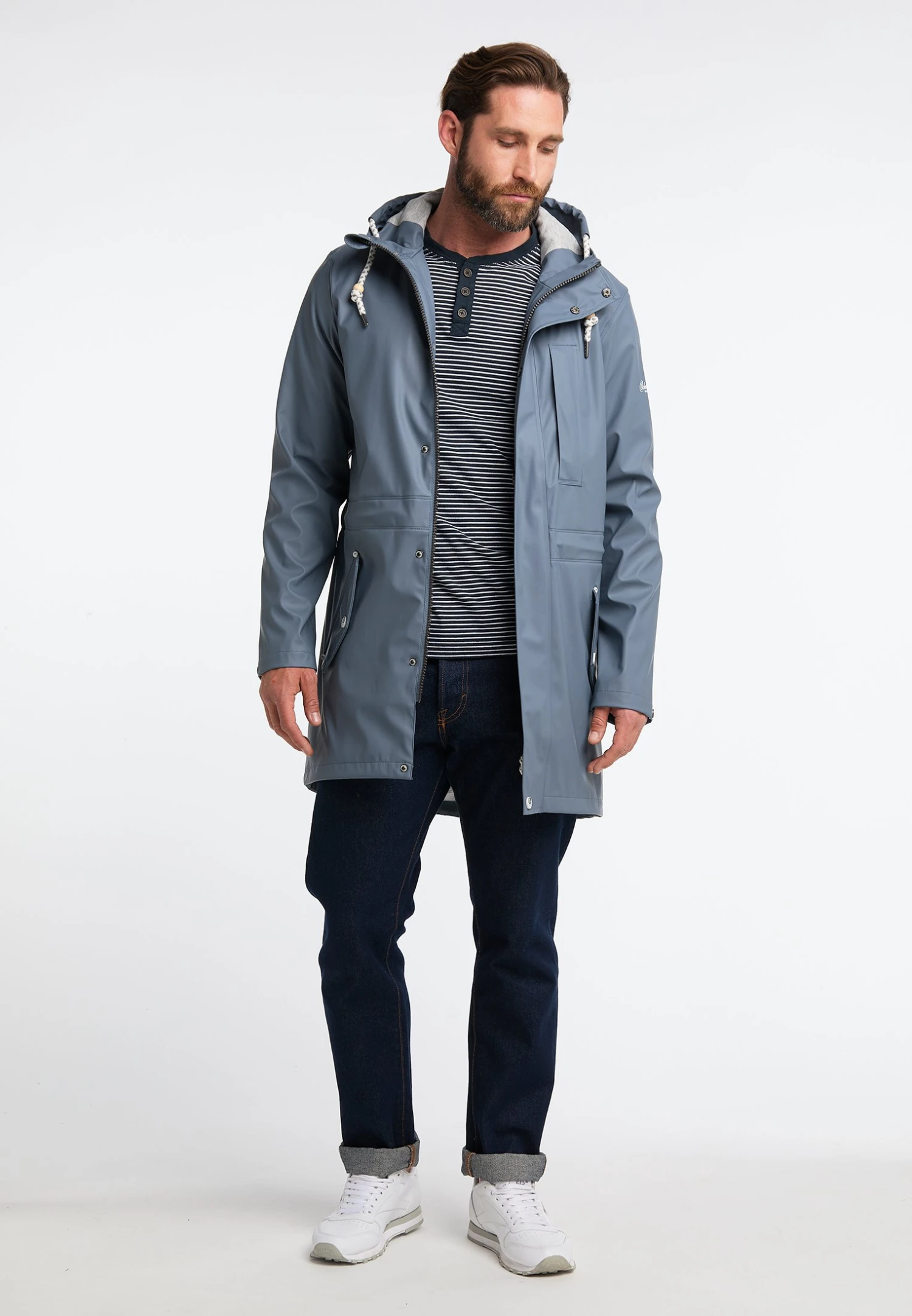 Schmuddelwedda Incus - Parka - Blaugrau 2 Schmuddelwedda Incus - Parka - Blaugrau - Afbeelding 2