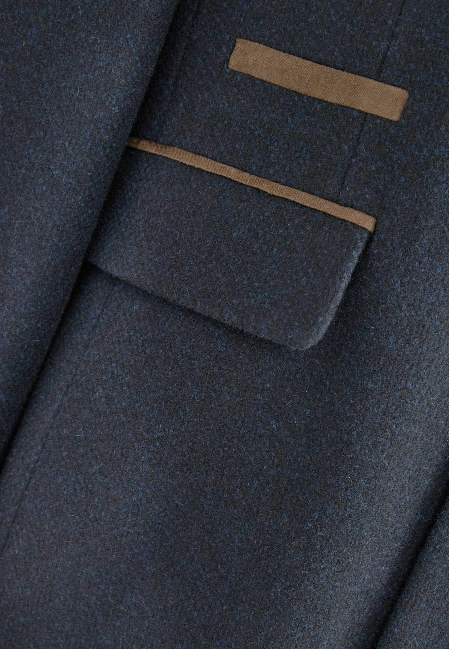 Next Trimmed Epsom- Halflange Jas - Navy Blue 12 Next Trimmed Epsom- Halflange Jas - Navy Blue - Afbeelding 12