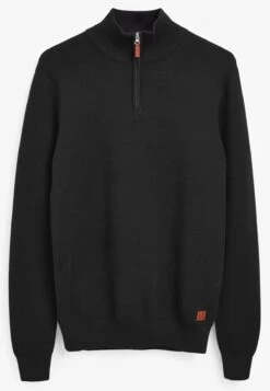 Next Premium Zip Neck- Trui - Black -Modex Winkel 37246b9cb82c414bae08d7180482a848