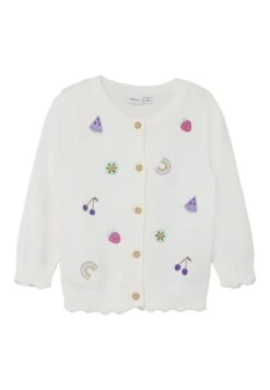 NAME IT Nmfdelana Ls - Vest - Bright White