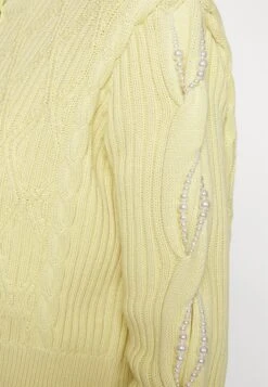 Gestuz Sweater Met Rits - Light Yellow -Modex Winkel 37c3386056b646bf8df5a2ce04b64496
