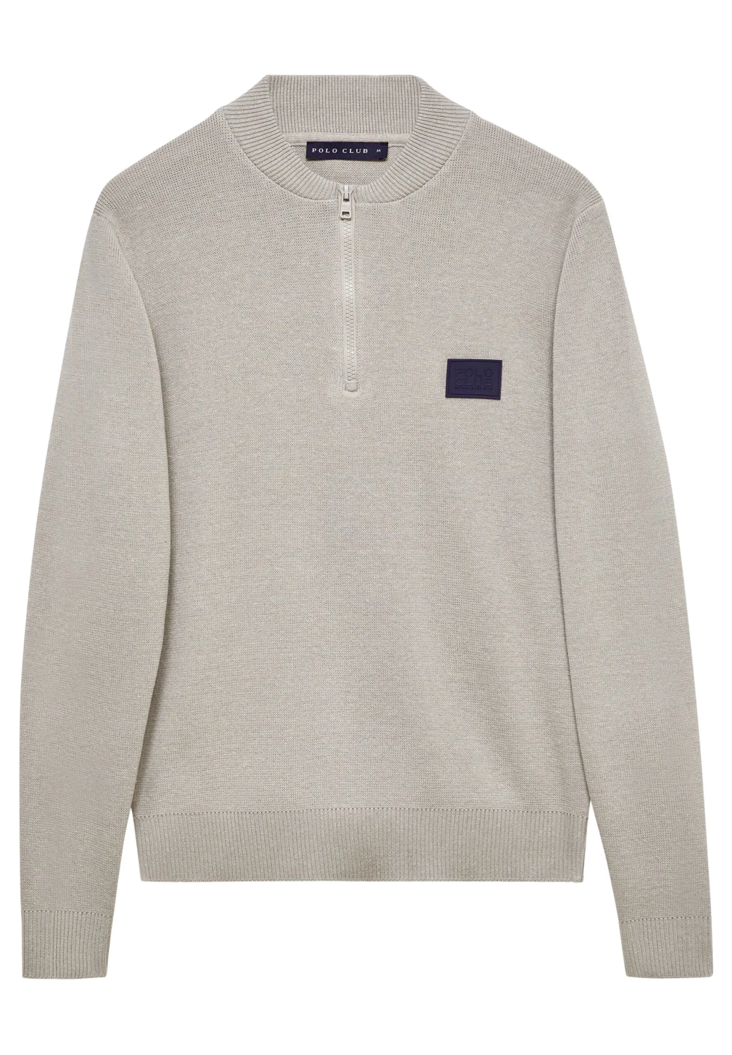 POLO CLUB Mit Halbreissverschluss - Trui - Stone 5 POLO CLUB Mit Halbreissverschluss - Trui - Stone - Afbeelding 5